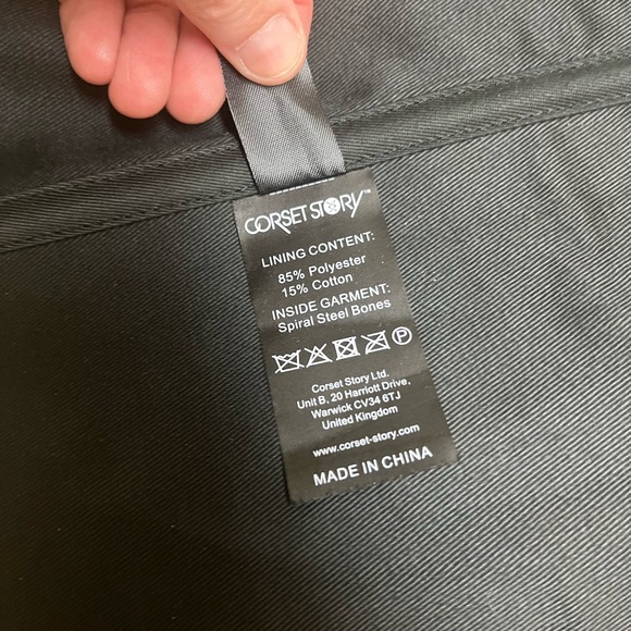 Corset Story size 14 (UK18) cotton astronomy corset top - Picture 11 of 16